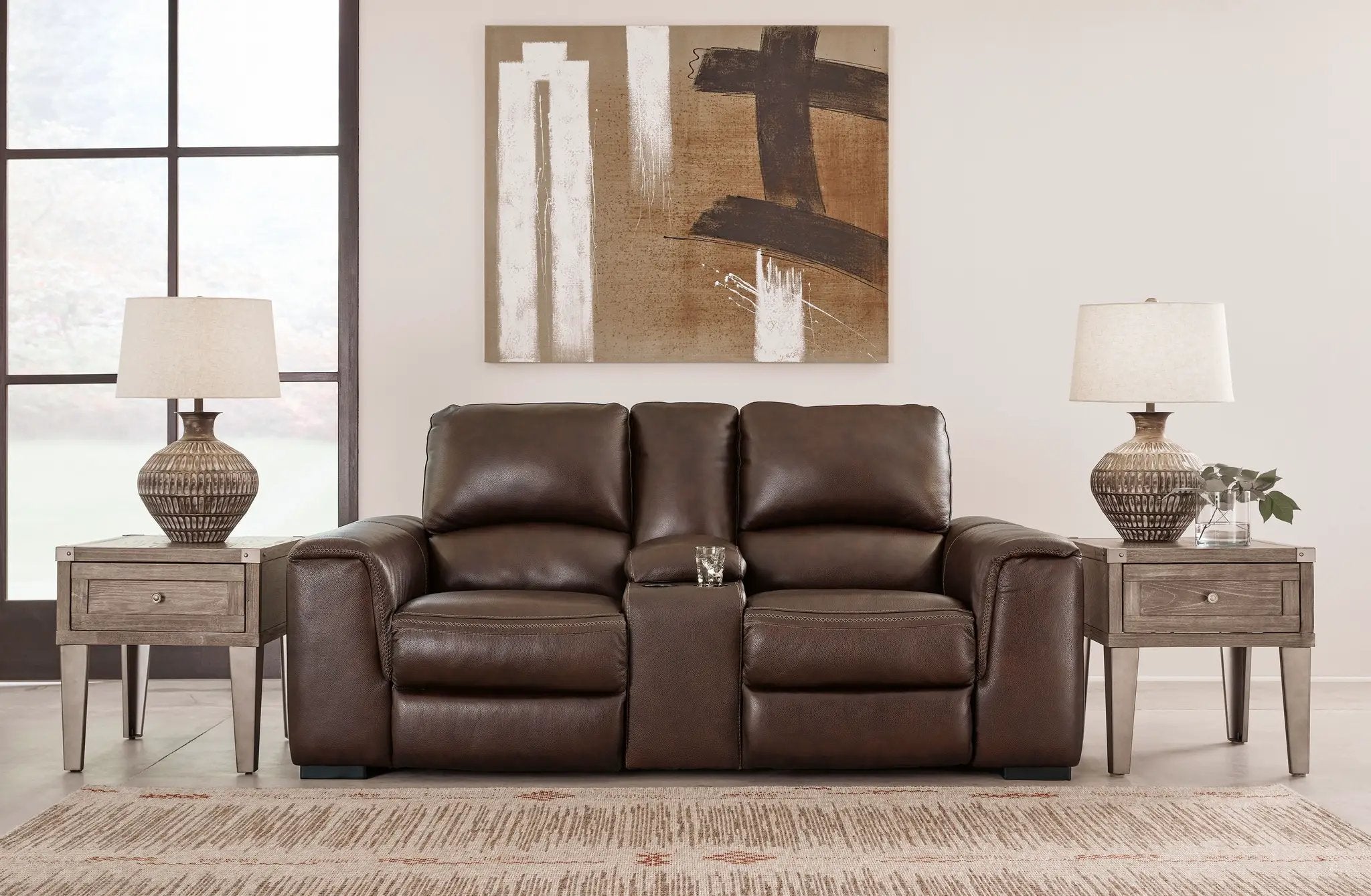 Alessandro - Power Reclining Loveseat by Unique Piece Furniture