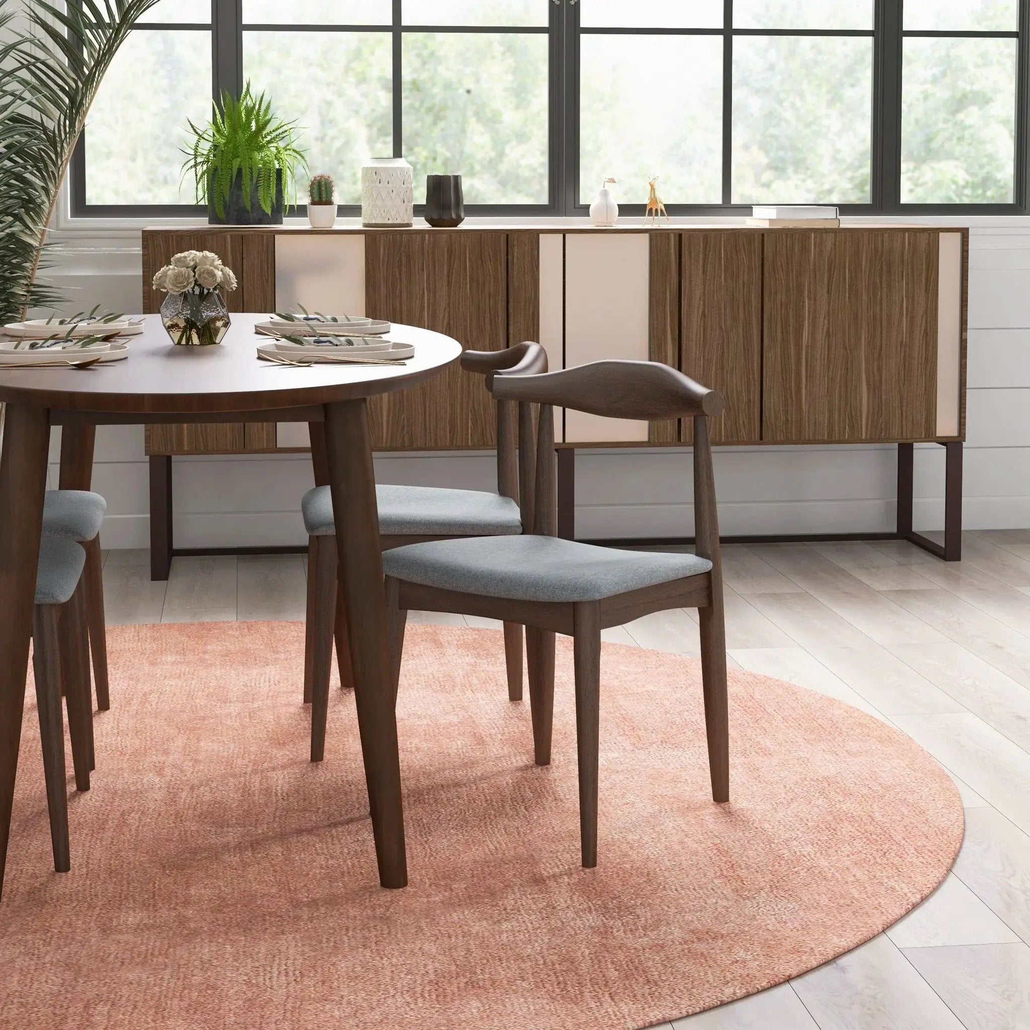 Brooklyn - Dining Chairs (Set of 2) - Gray by Unique Piece Furniture
