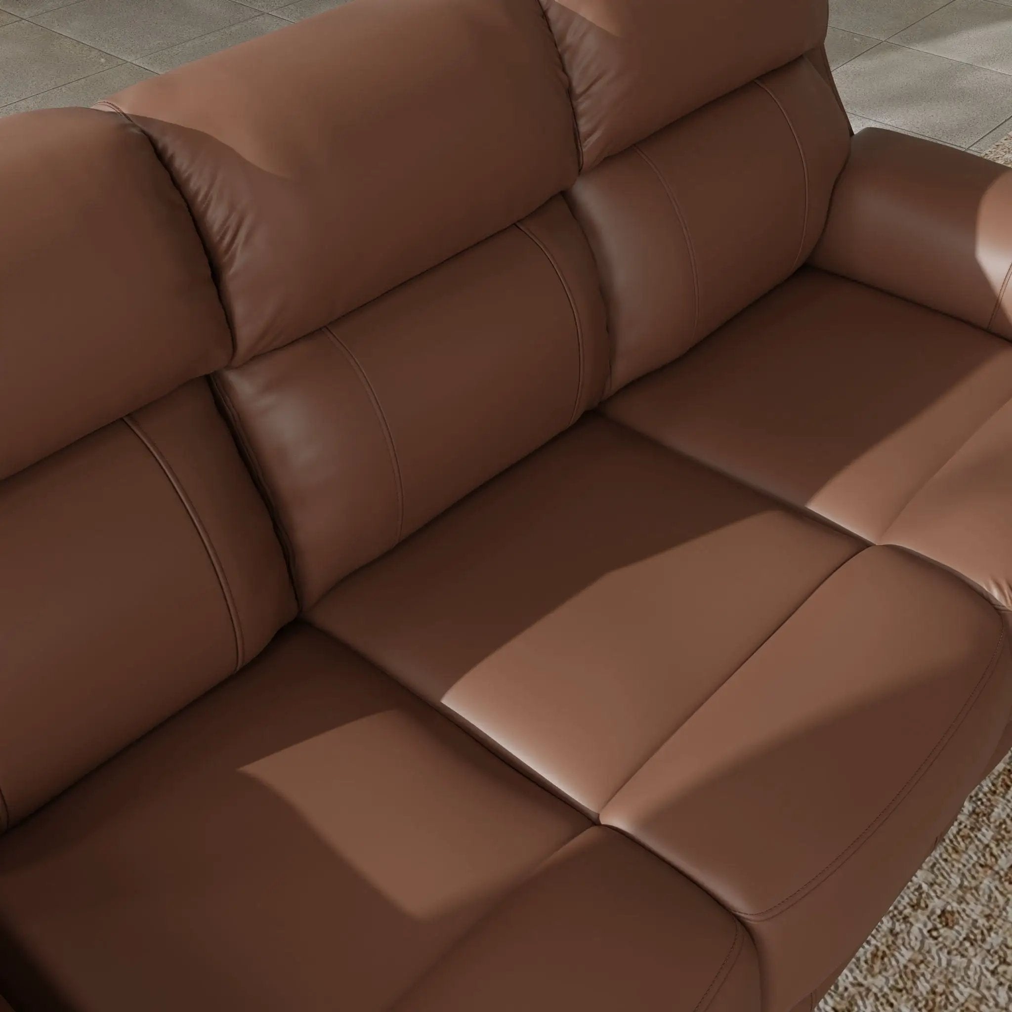 Oslo - Dual Power Reclining Sofa by Unique Piece Furniture