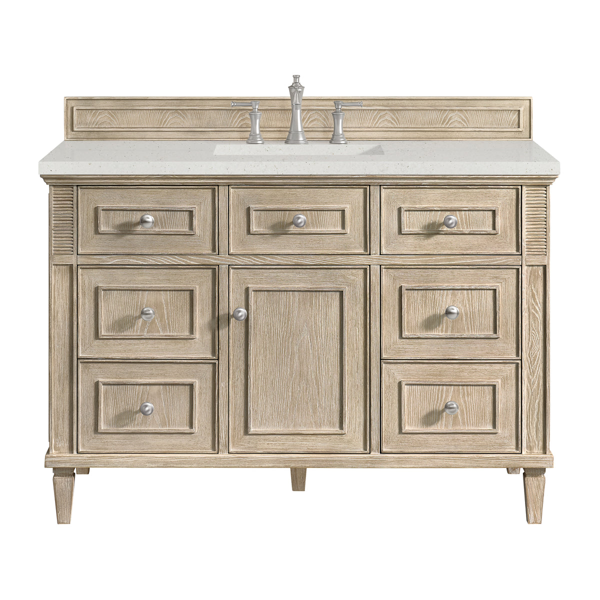 James Martin Lorelai 48" Single Bathroom Vanity, Whitewashed Oak, view 27
