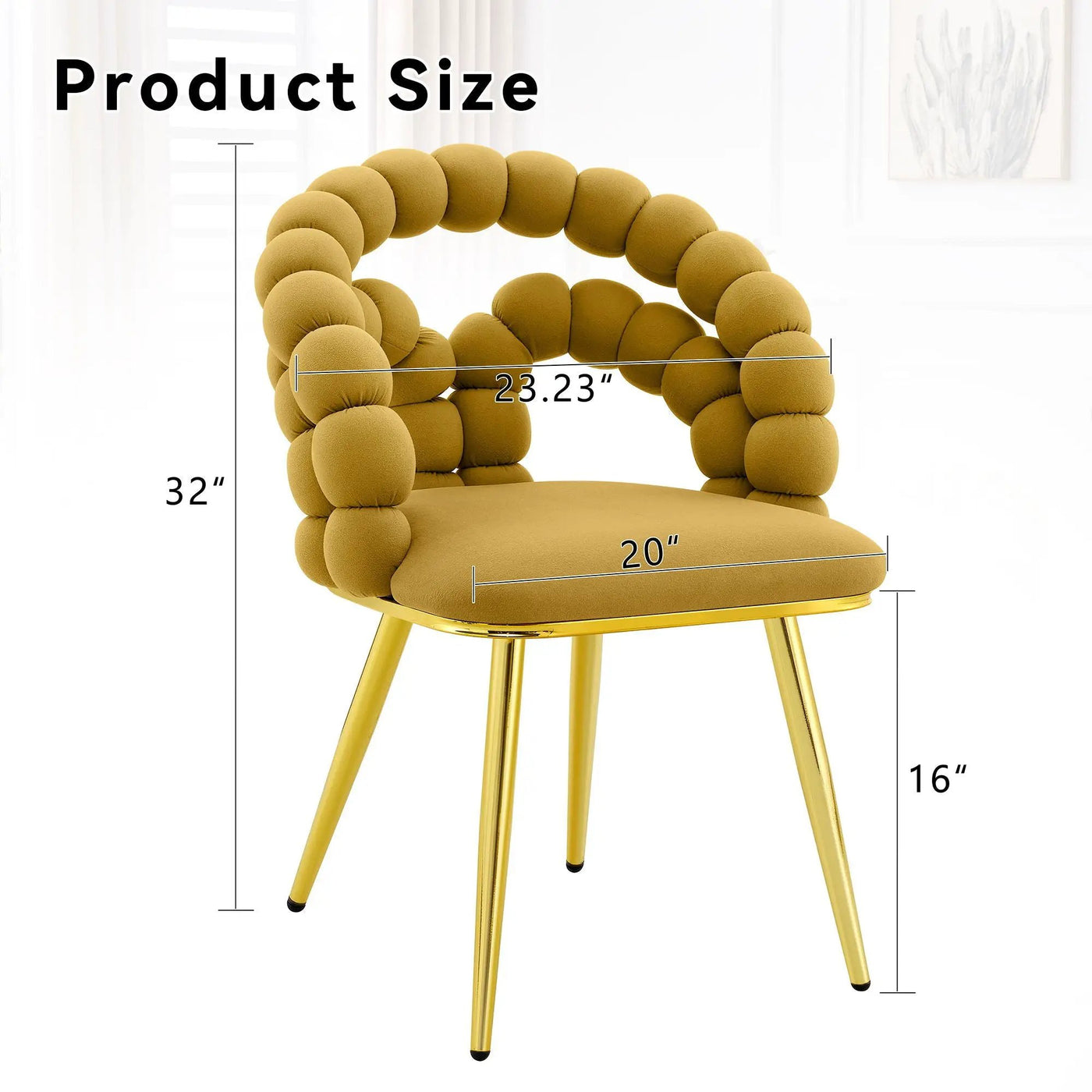 Puffy Bubble Ball Chain Chairs for Dining Room by HouseOfZazla