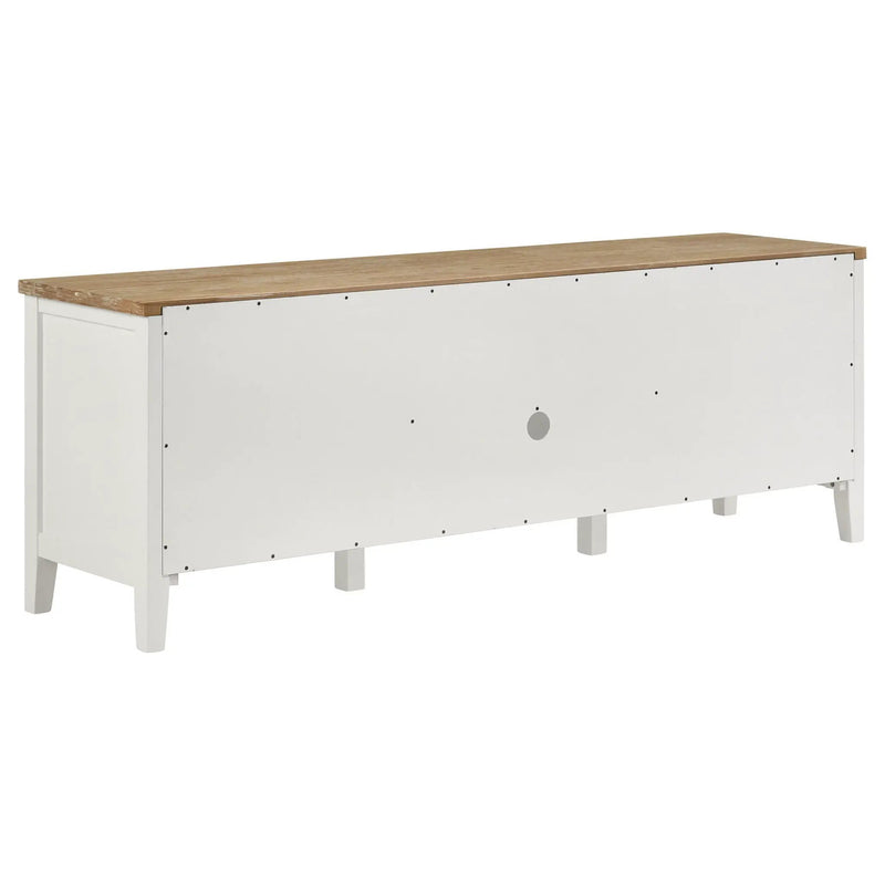 Hollis 3-piece 67-inch TV Stand Entertainment Center White by Unique Piece Furniture