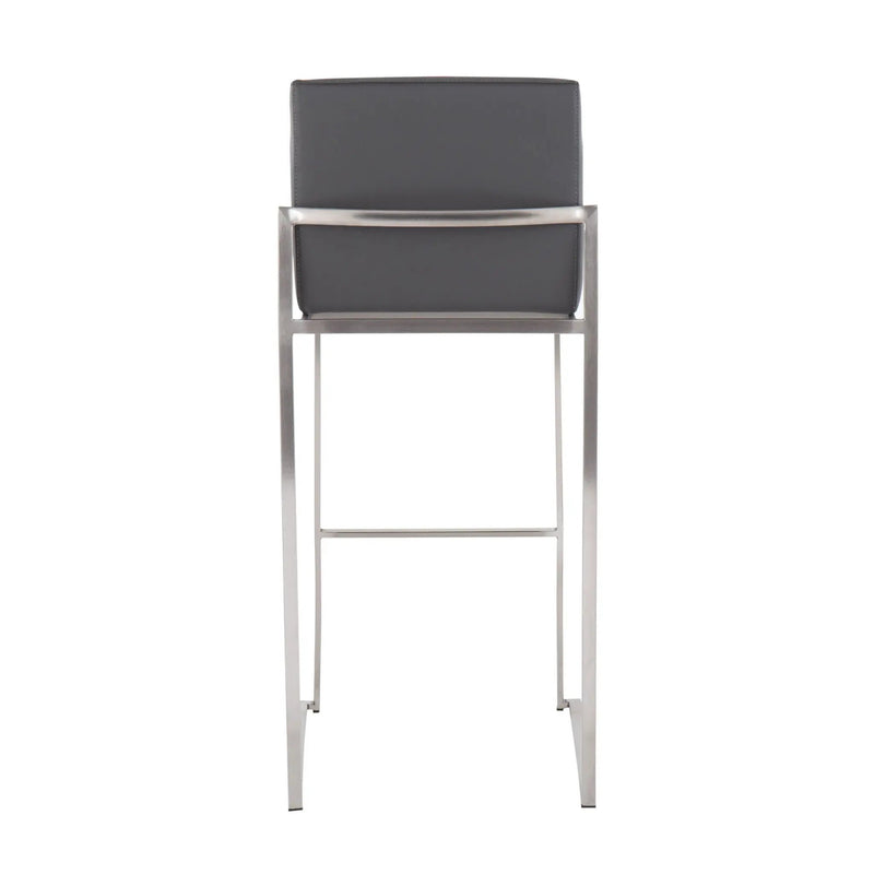 Fuji - Contemporary And Modern Elegance High Back Barstool by Unique Piece Furniture