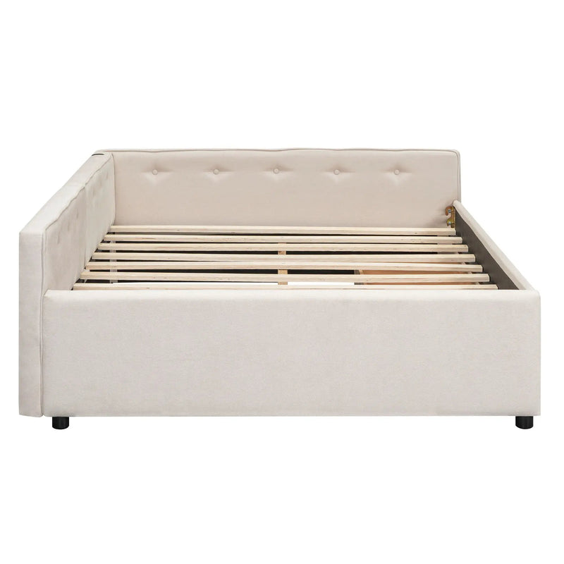 Platform Bed With USB Ports by HouseOfZazla