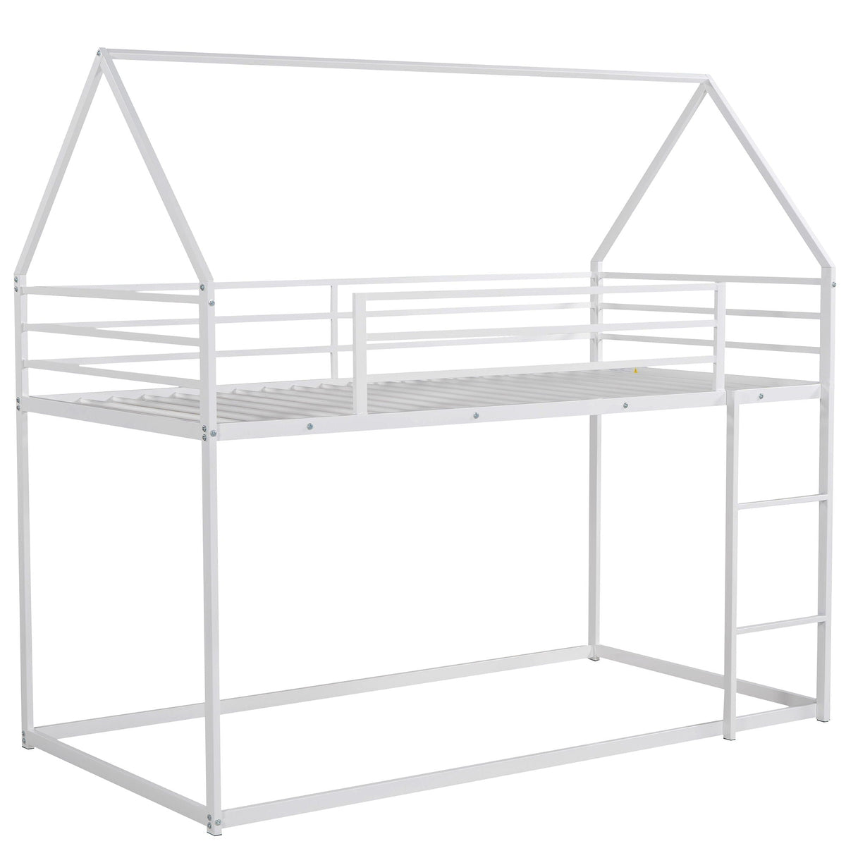 House Bunk Bed With Built In Ladder - Twin Over Twin, photo 23 of 26