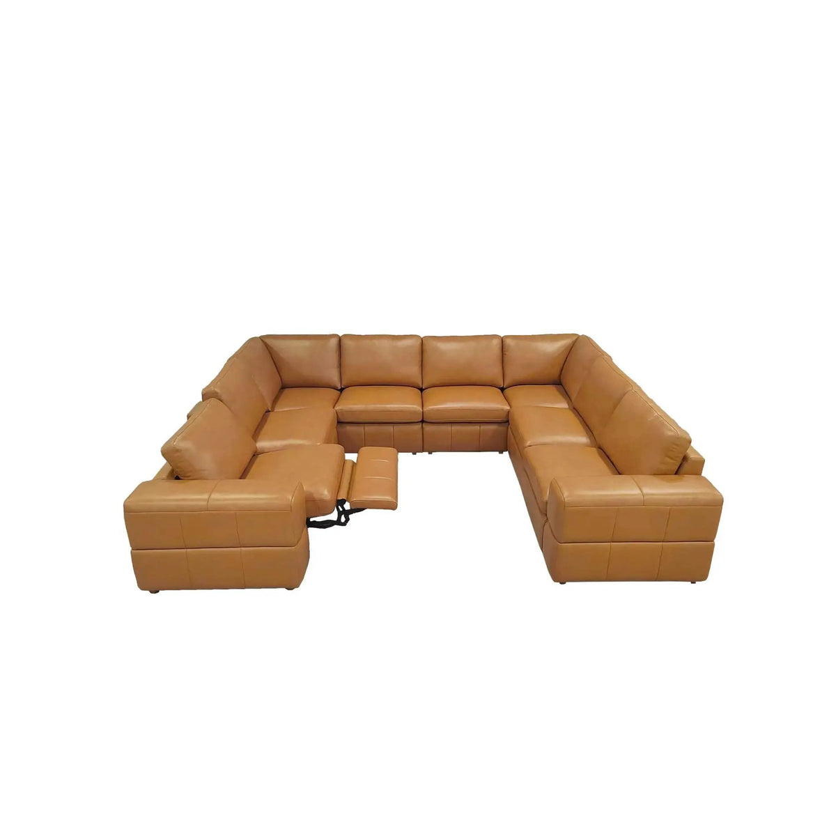 Upholstered Large Arms Sectional With Recliner Seats, photo 12 of 84