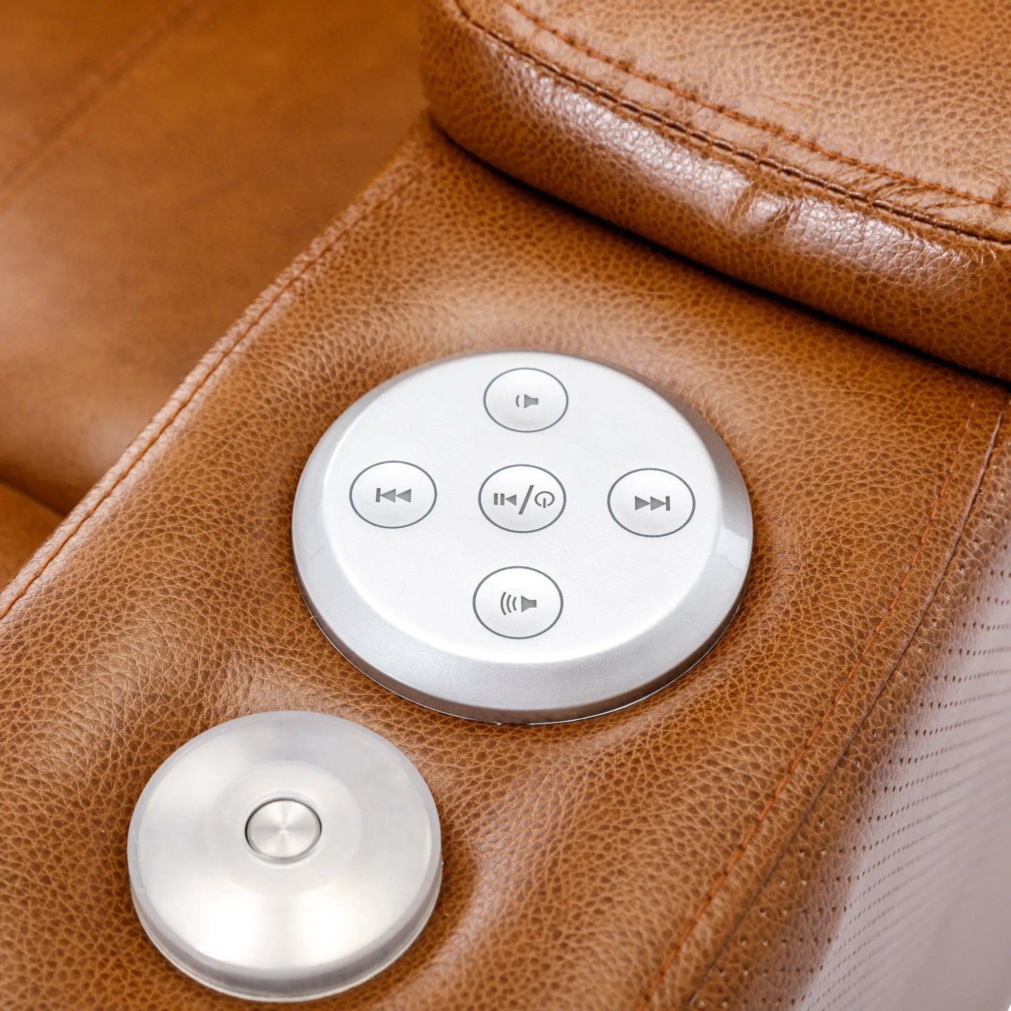 Power Motion Recliner Electric Power Recliner With USB Charging Port, Hidden Arm Storage, Convenient Cup Holder And tooth Speaker by HouseOfZazla