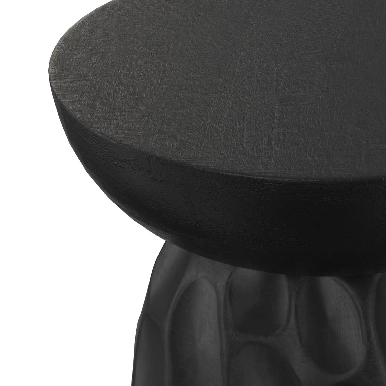 Boyd - V Chisel Accent Table - Black by HouseOfZazla
