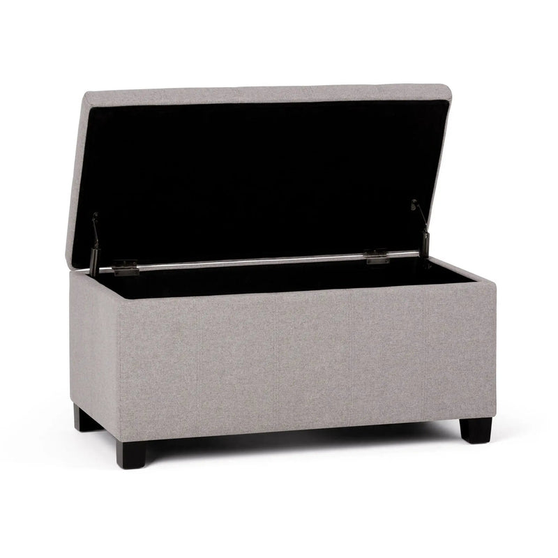 Dover - Upholstered Storage Ottoman Bench by HouseOfZazla