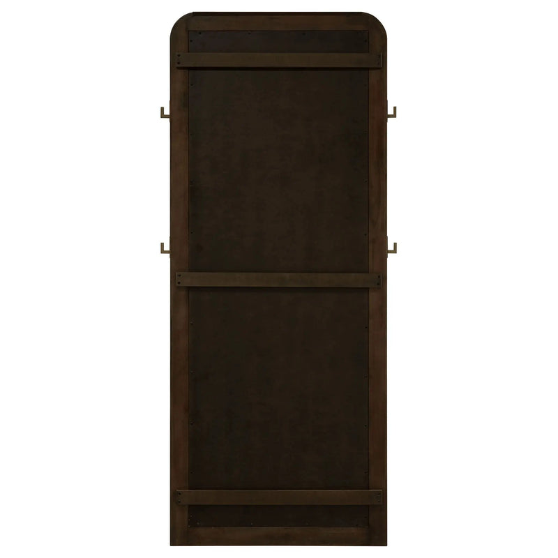 Arini Cane Weave Full Length Standing Floor Mirror Sand Wash by Unique Piece Furniture