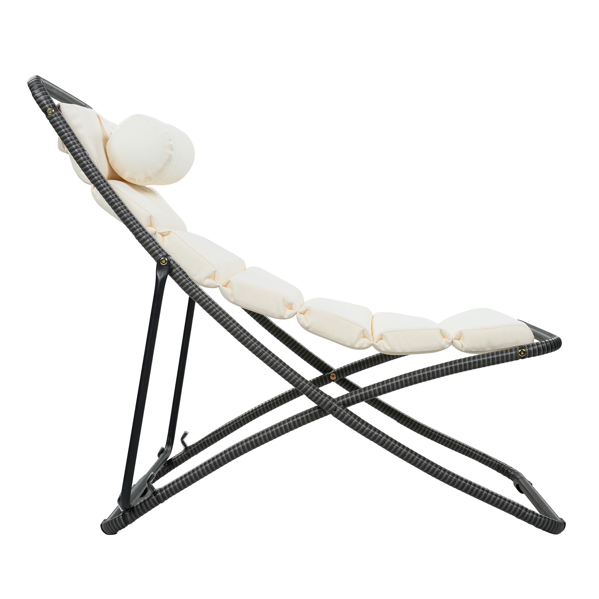 Outdoor Folding Chair With Adjustable Backrest (Set of 2) by HouseOfZazla
