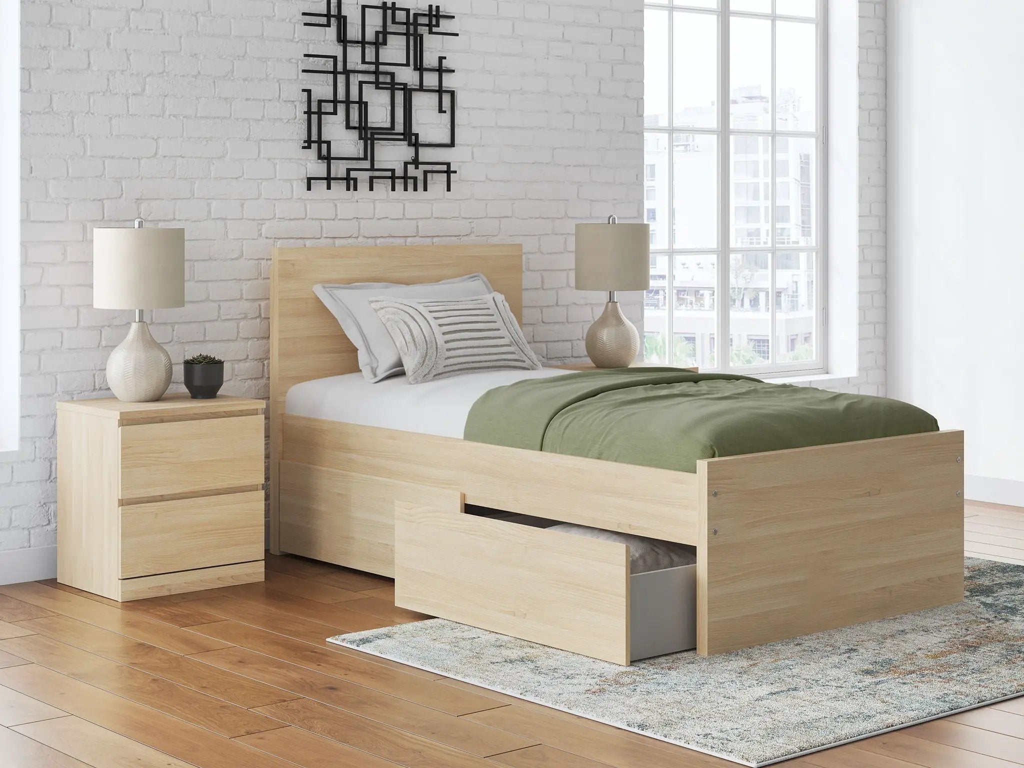 Onita - Panel Platform Bed by Unique Piece Furniture