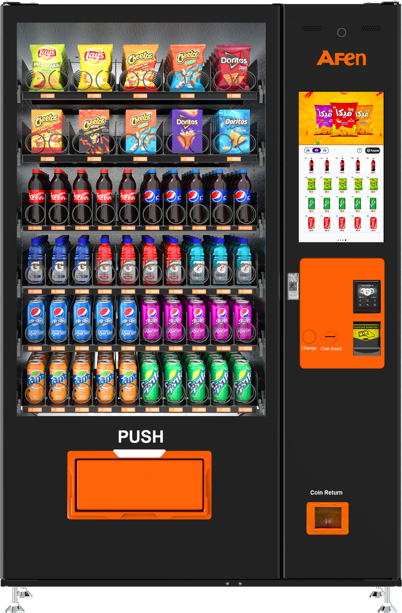 Beverage Snack Combo Vending Machine for business with Touch Screen, Card Reader, photo 6 of 6