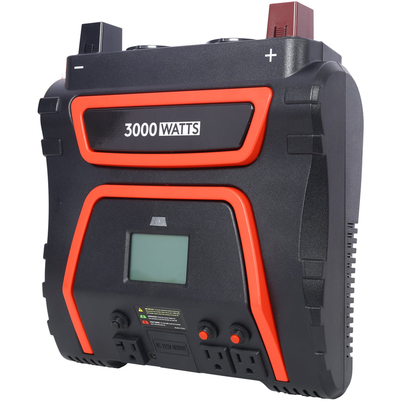 3000 Watt Power Inverter with LED Display - Modified Sine Wave - Plastic, photo 8 of 9