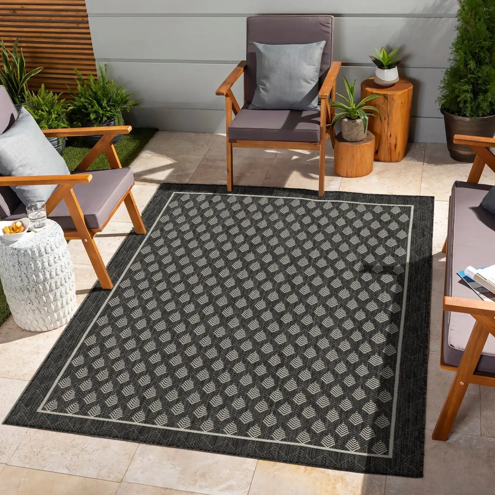Sunshine - Indoor / Outdoor Polypropylene Area Rug by HouseOfZazla