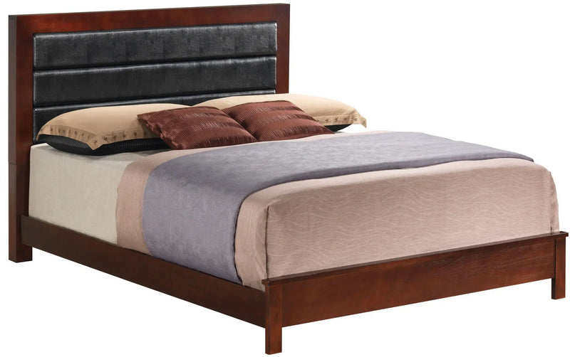 Transitional Modern Design Bed by Unique Piece Furniture