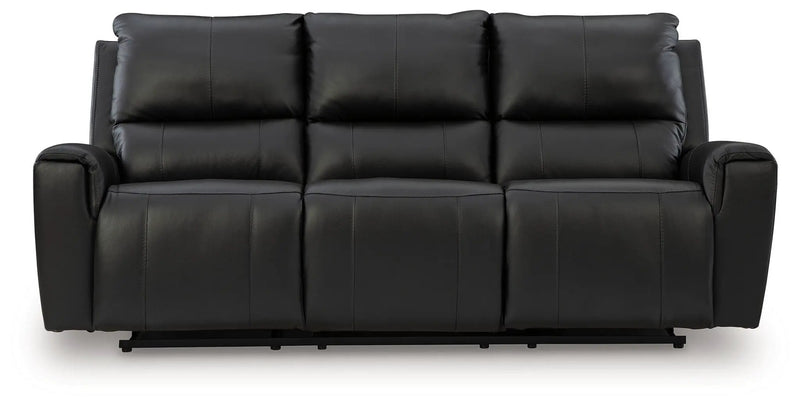 Glossmore - Reclining Sofa - Black by Unique Piece Furniture
