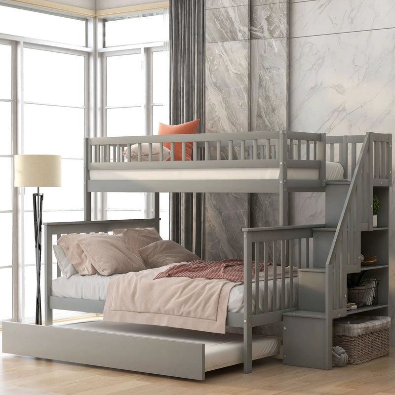 Bunk Bed With Staircase by Unique Piece Furniture