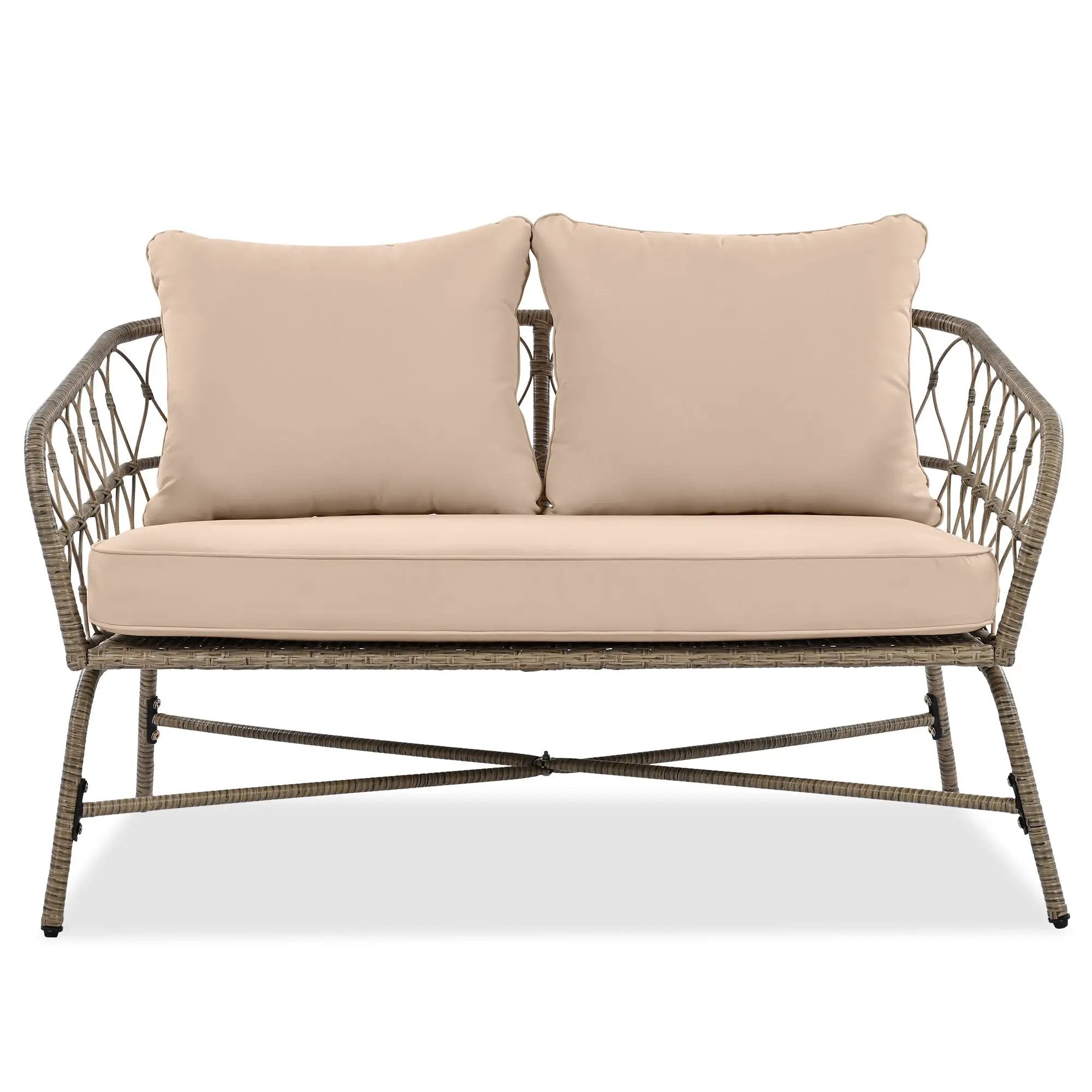 Bohemia-Inspired 4-Person Outdoor Seating Group With Removable Cushions by HouseOfZazla