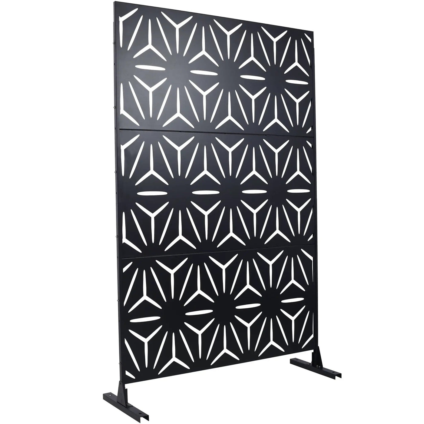 Outdoor & Indoor Metal Privacy Screen, Freestanding Decorative Panels by Unique Piece Furniture
