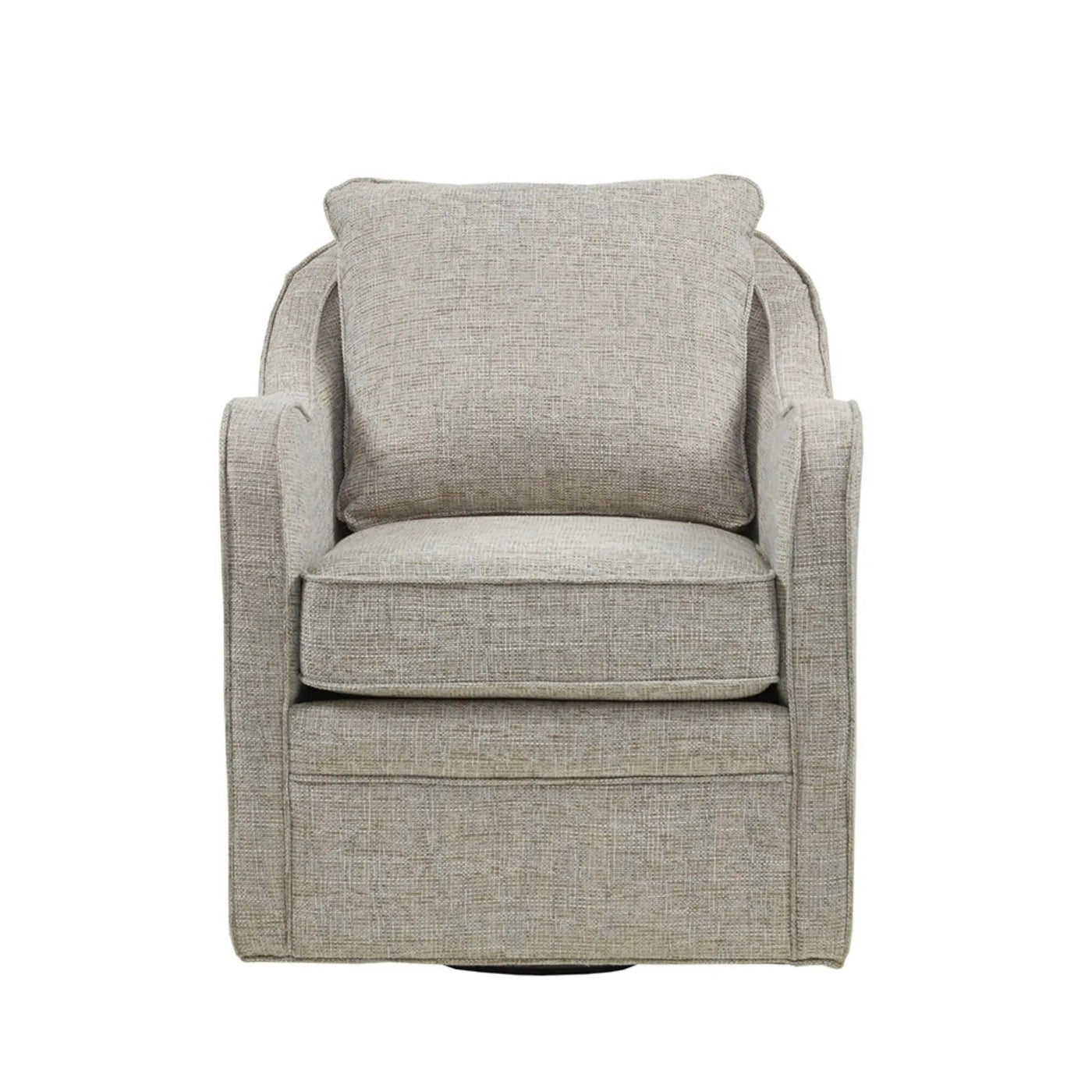Wide Seat Arm Chair With 360 Degree Rotation by Unique Piece Furniture