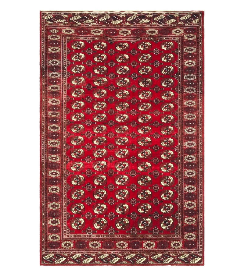 Persian Turkoman Rug 8 x 12.5 by Jewel Rugs
