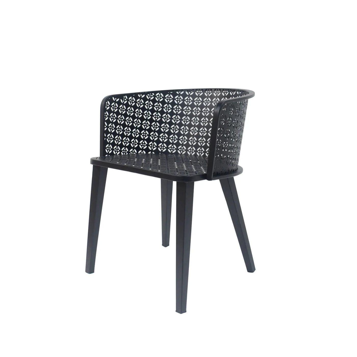 Milan Outdoor Dining Chair Set of 2 by HouseOfZazla