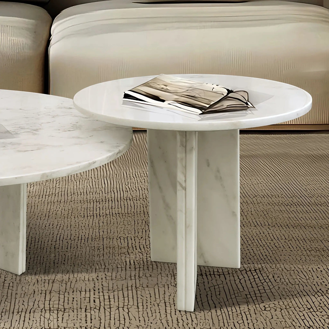 Elegant Coffee Duo Table Set by Unique Piece Furniture