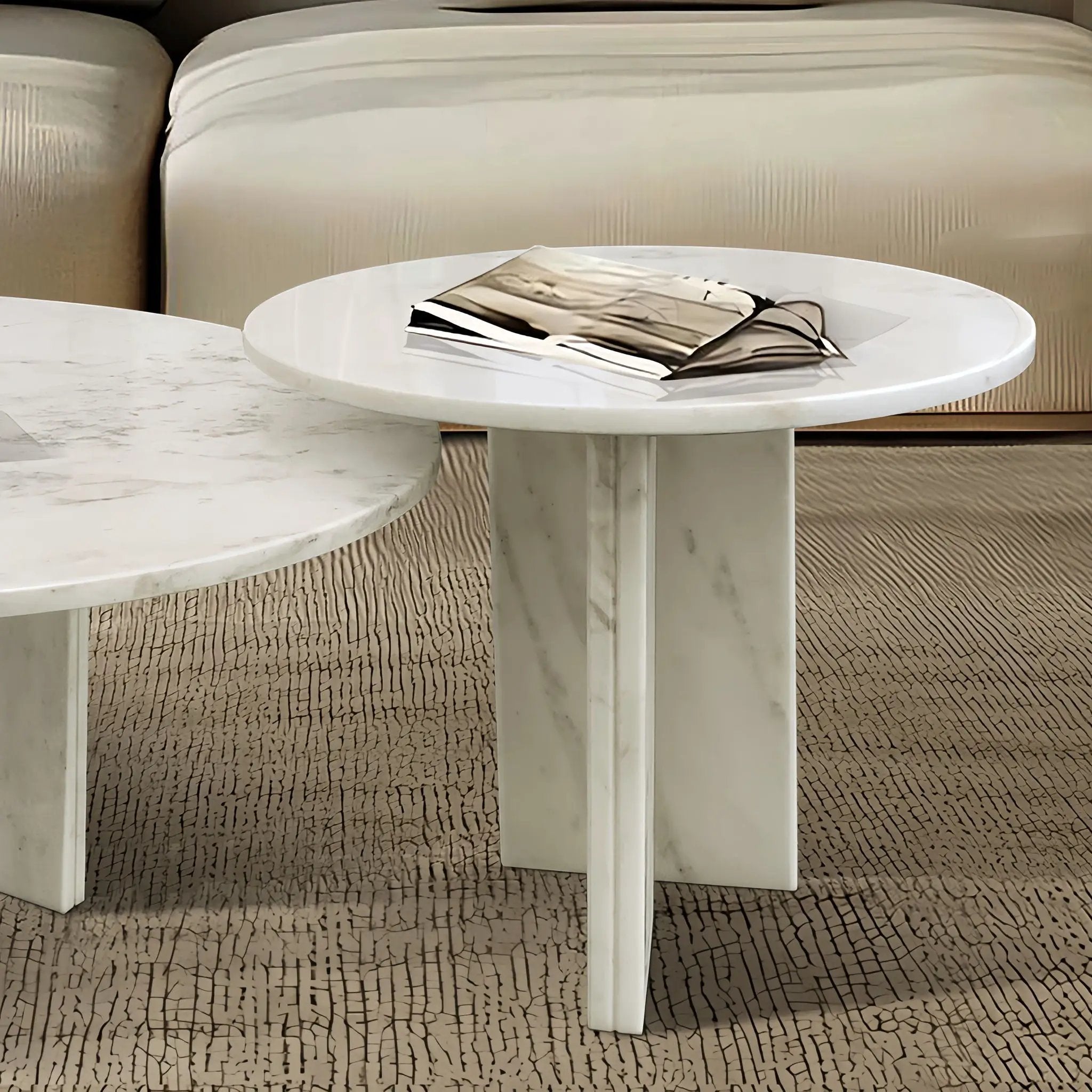 Elegant Coffee Duo Table Set by Unique Piece Furniture