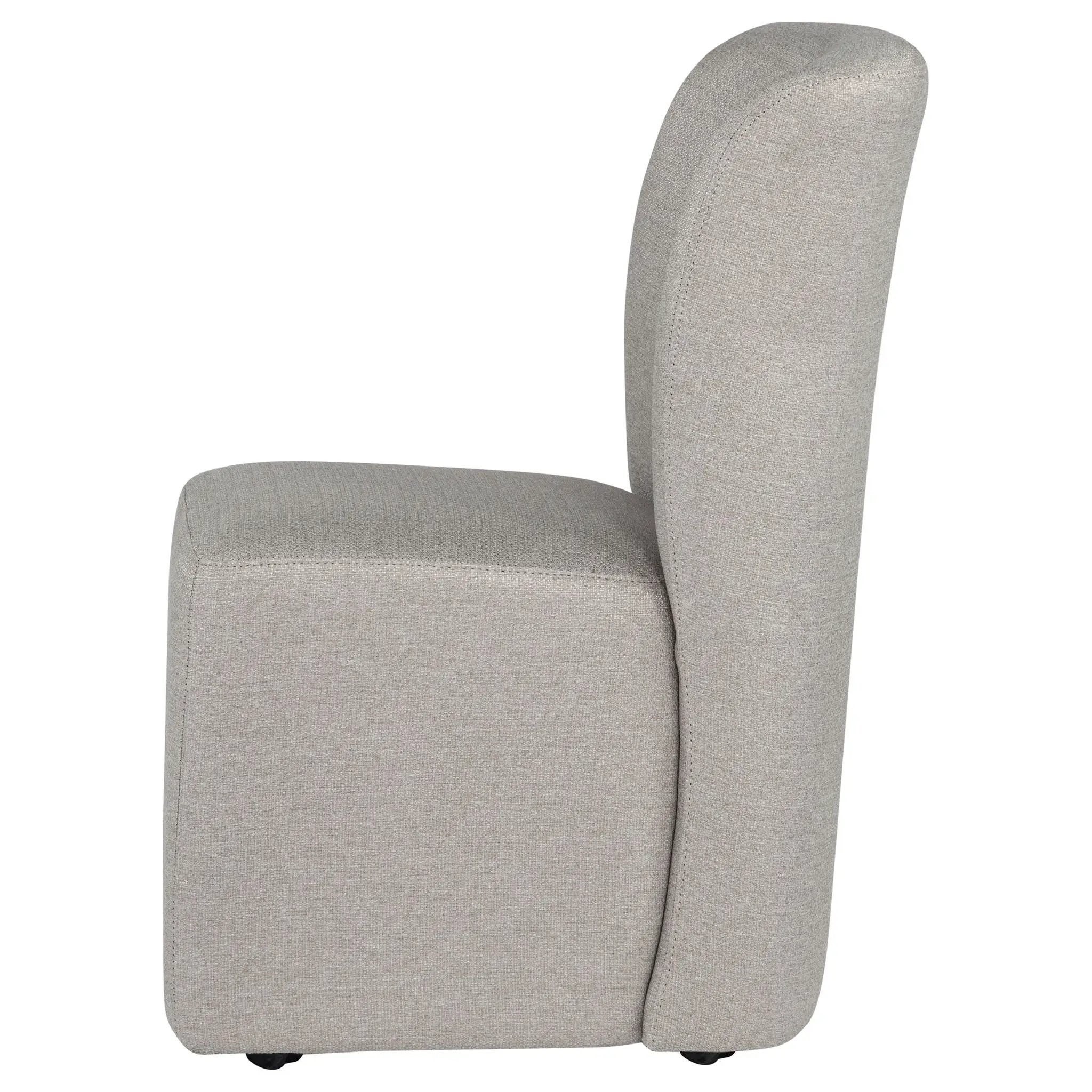 Jaelynn Upholstered Parsons Dining Side Chair Beige (Set of 2) by Unique Piece Furniture