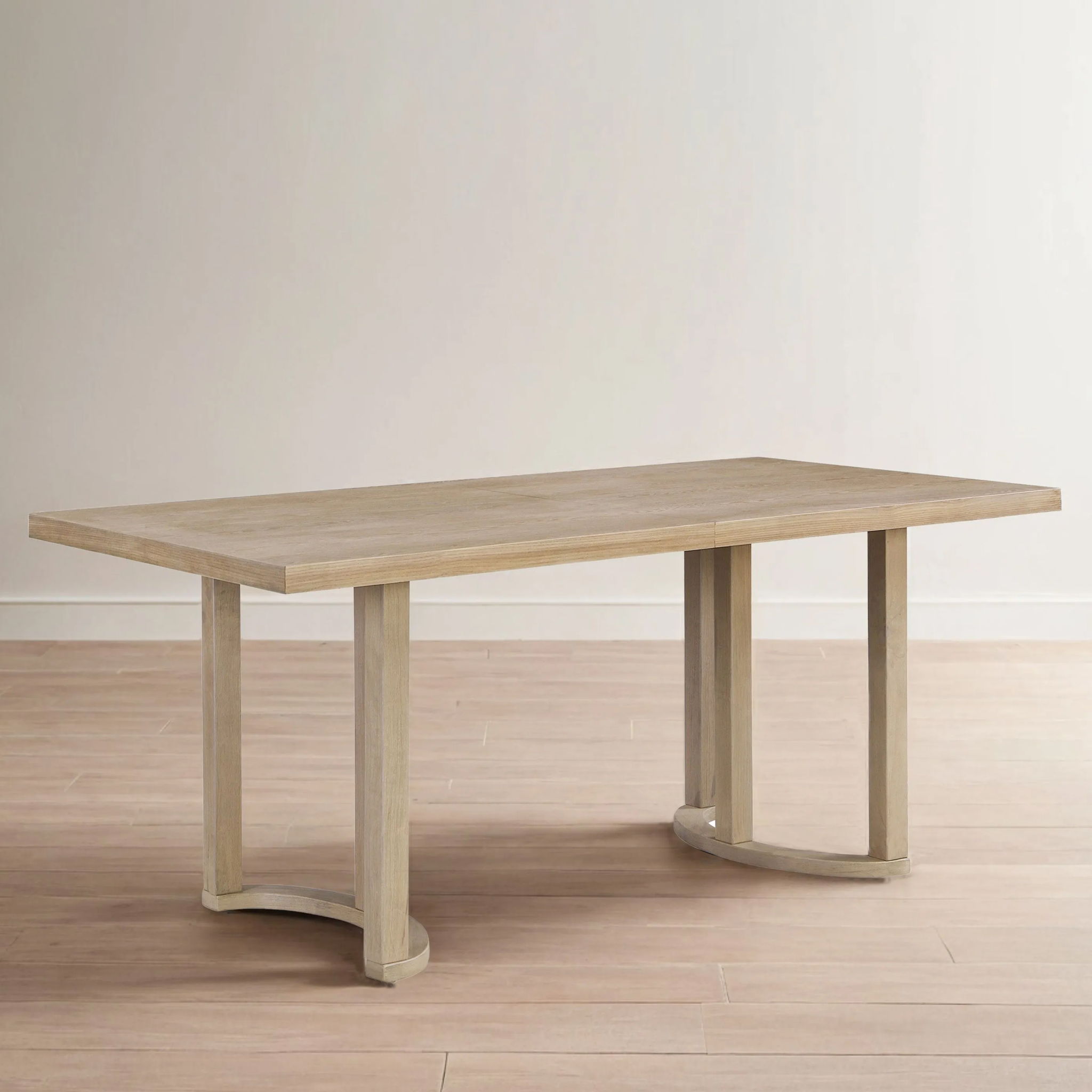 Modern Dining Table Solid Wood by HouseOfZazla