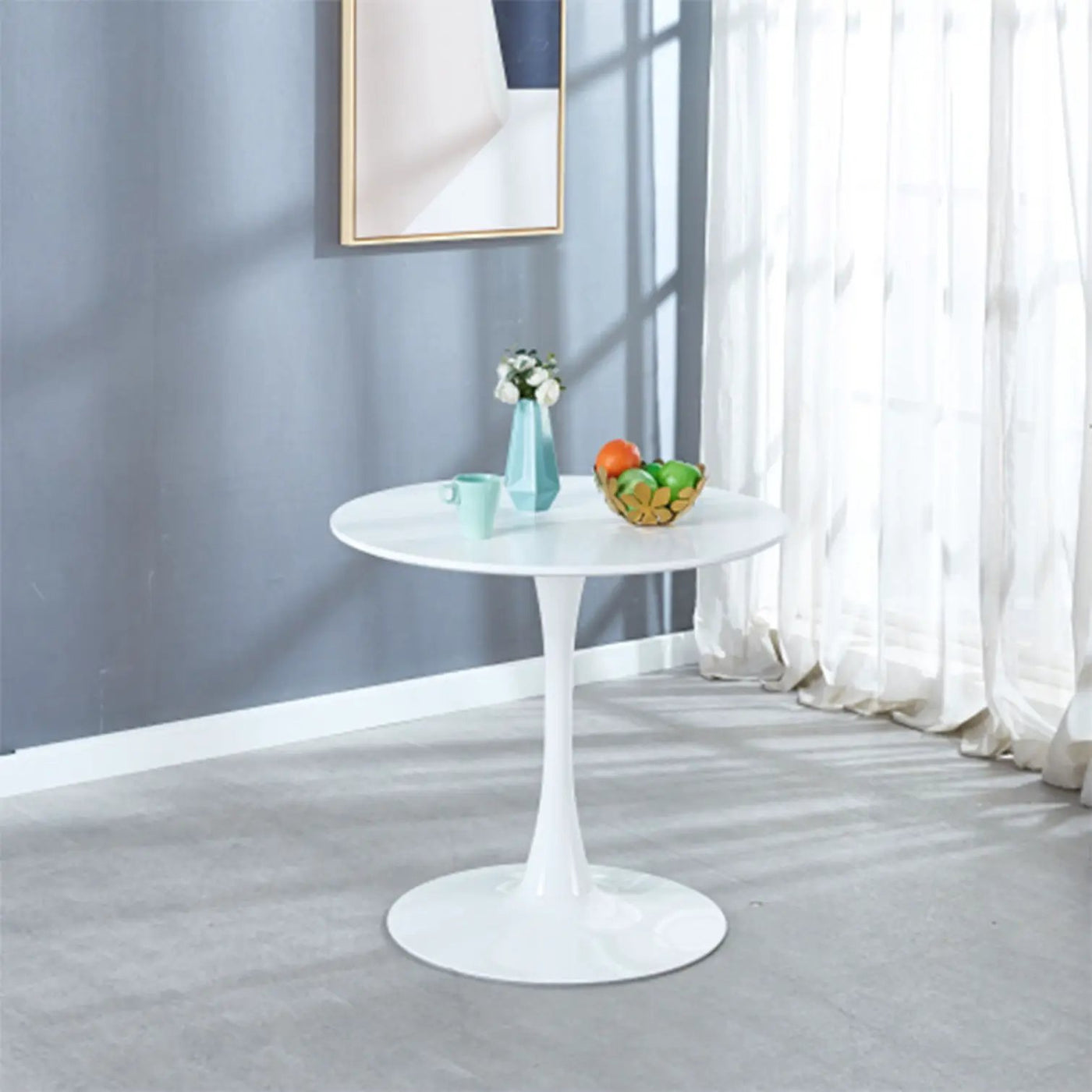 Mid-Century Tulip Table With Round Top and Pedestal Base by HouseOfZazla