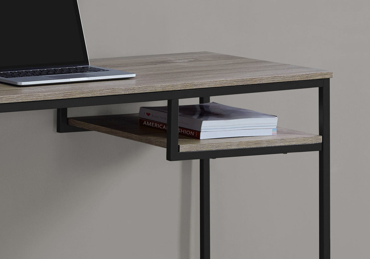 Compact Modern Computer Desk with Open Storage - Multiple Colors, photo 12 of 12