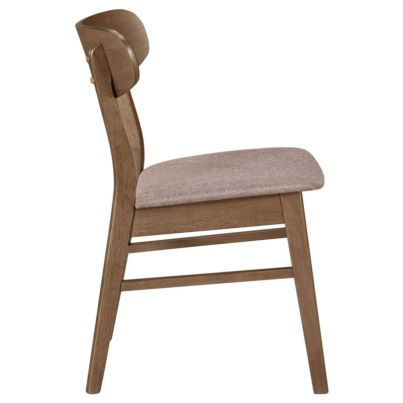 Whisten - Dining Side Chair (Set of 2) - Walnut by HouseOfZazla