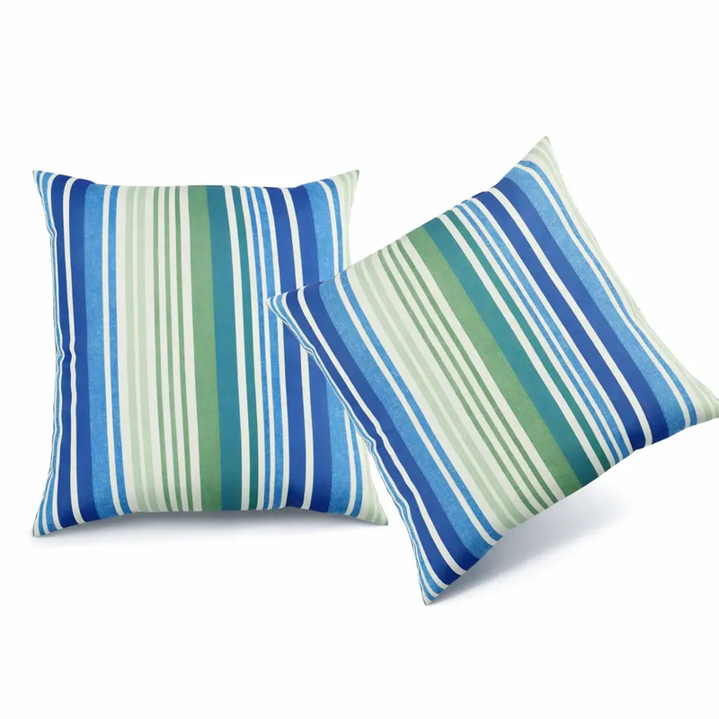 2 Pack Outdoor Throw Pillows, Waterproof & Fade-Resistant by HouseOfZazla