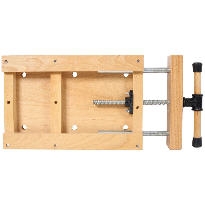 Portable Hardwood Workbench with Quick Release Handle - Natural, photo 15 of 17