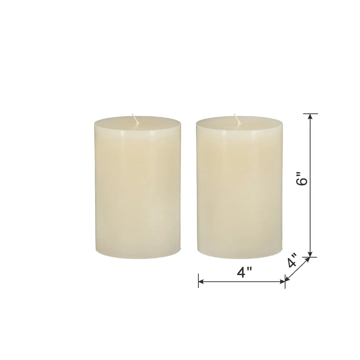 Unscented Soy Wax Candle (Set of 2) by HouseOfZazla
