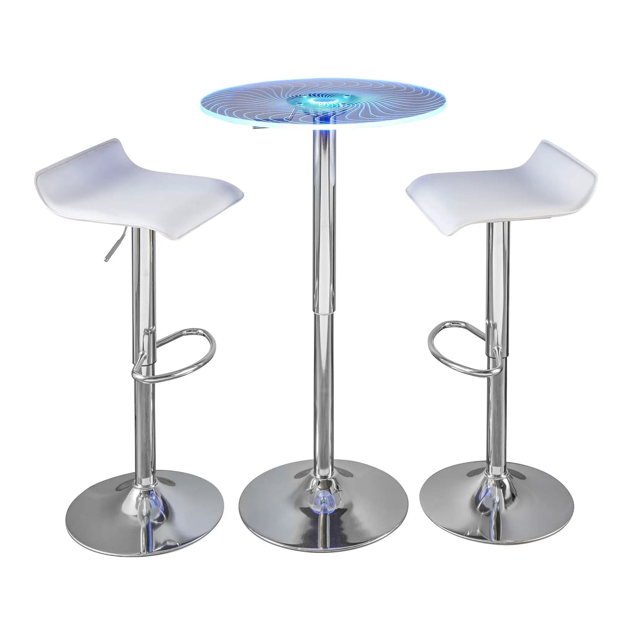 Spyra Ale - 3 Piece Contemporary Adjustable Bar With Up Set by HouseOfZazla
