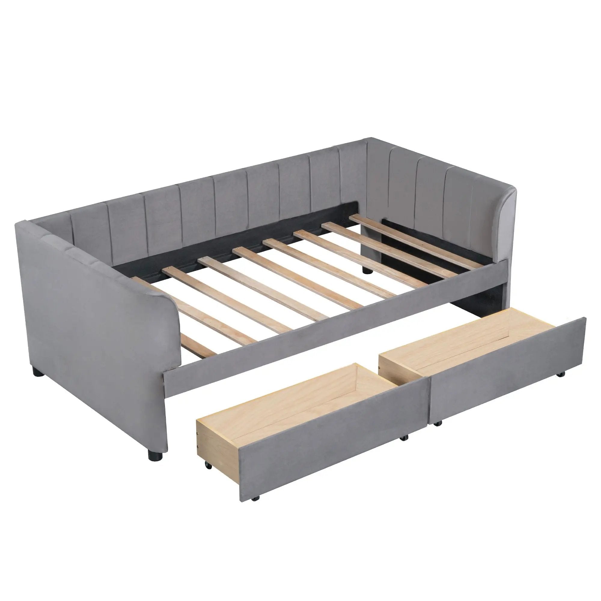Upholstered Daybed With Ergonomic Design Backrest by Unique Piece Furniture
