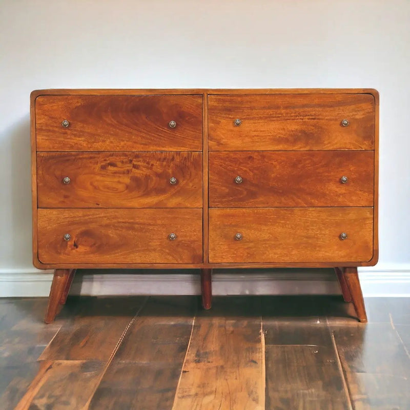 Large Curved Chest - Chestnut by HouseOfZazla