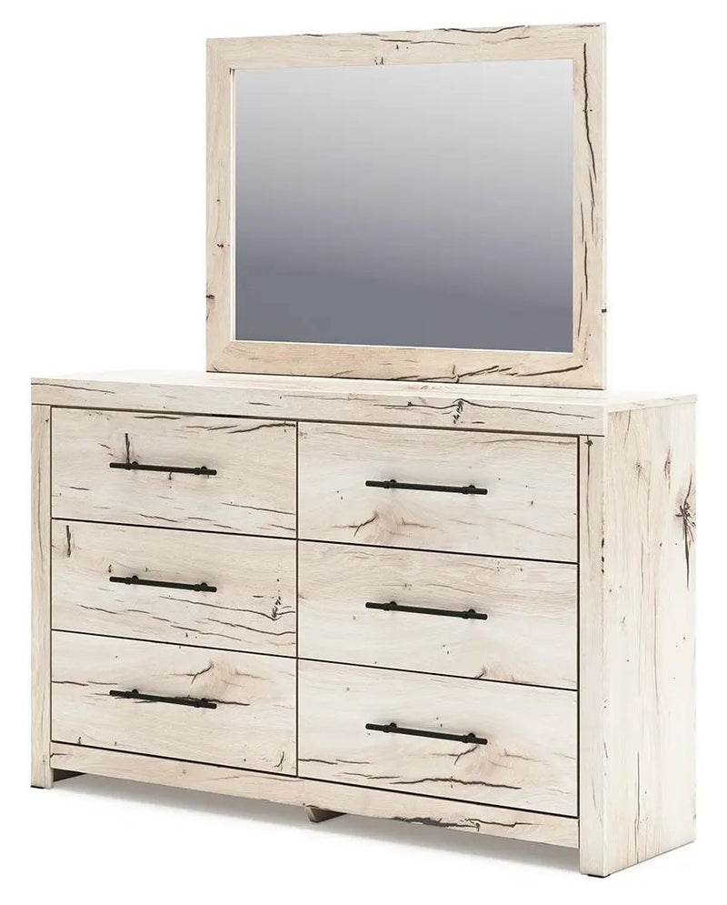 Lawroy - Dresser And Mirror - Light Natural by Unique Piece Furniture