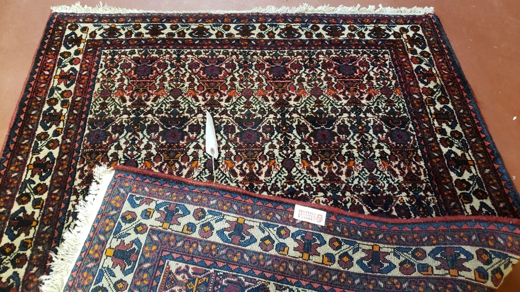 Persian Afshar Rug 3.6 x 5, Zili Sultan Pattern, Wool by Jewel Rugs
