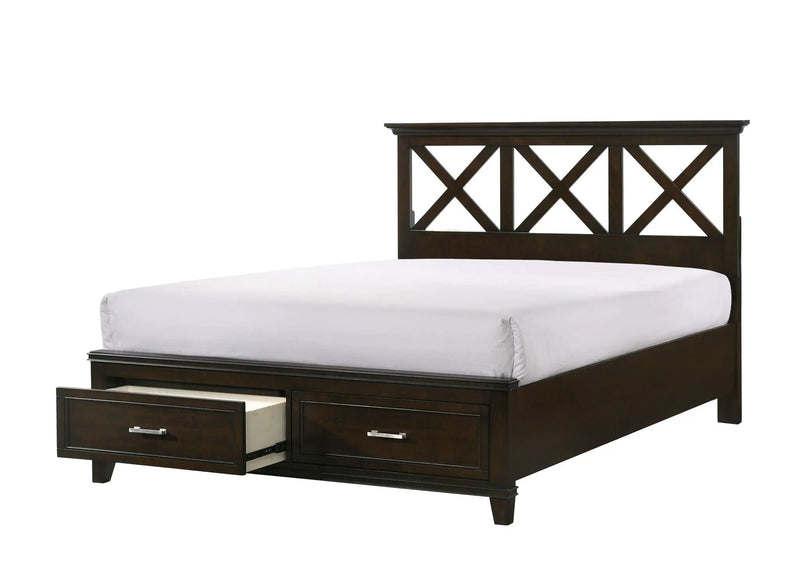 X Ample Storage Bed by Unique Piece Furniture