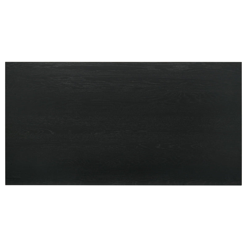 Decker 7-piece 70-inch Rectangular Counter Height Dining Set Black by Unique Piece Furniture