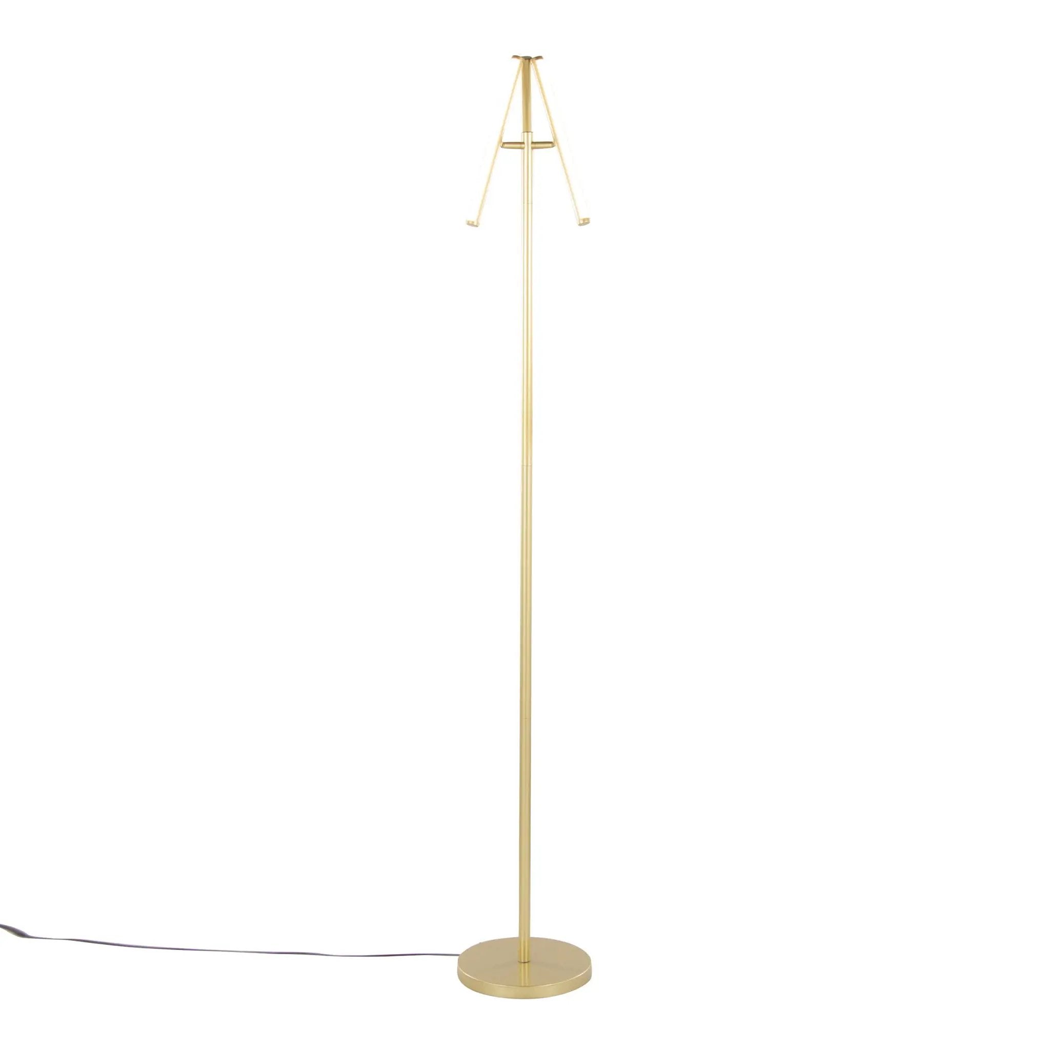 Icicle - Modern Swivel Floor Lamp by HouseOfZazla