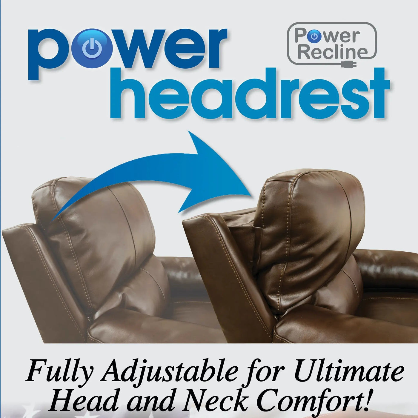 Sedona - Power Headrest Lay Flat Recliner by Unique Piece Furniture