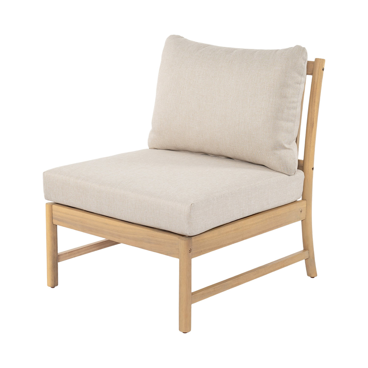 Casper Outdoor Armless Chair, photo 2 of 8