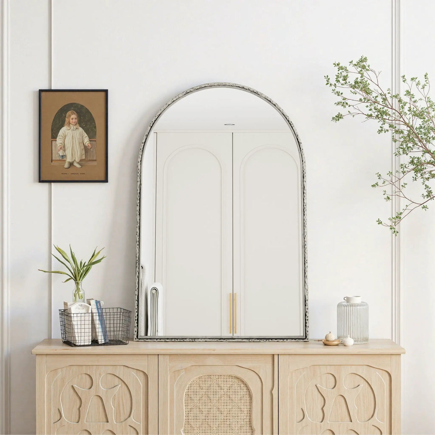 Arched Mirror With Shatterproof Glass by HouseOfZazla