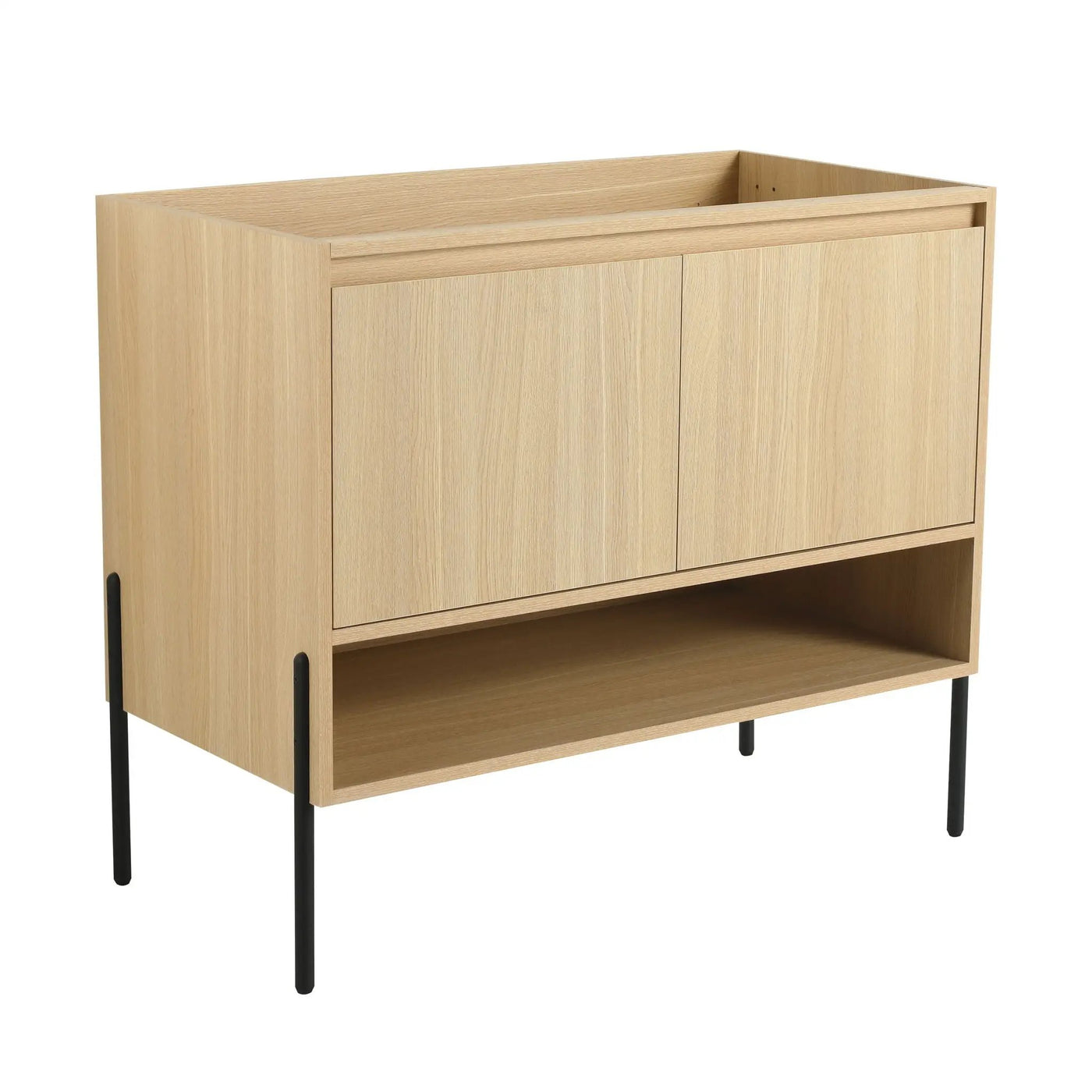 Freestanding Bathroom Vanity & Soft Close Cabinet Doors by HouseOfZazla