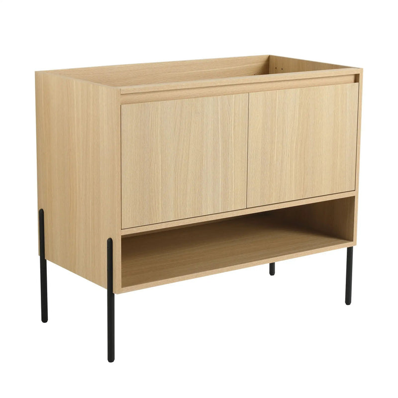 Freestanding Bathroom Vanity & Soft Close Cabinet Doors by Unique Piece Furniture